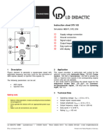 Instruction Sheet 579 163: Simulation ABS/Ti, STE 2/50