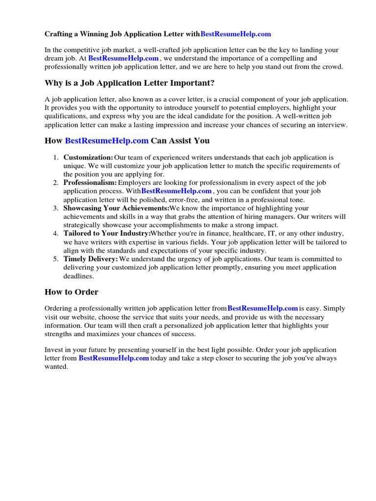 how to write mail to hr for job application