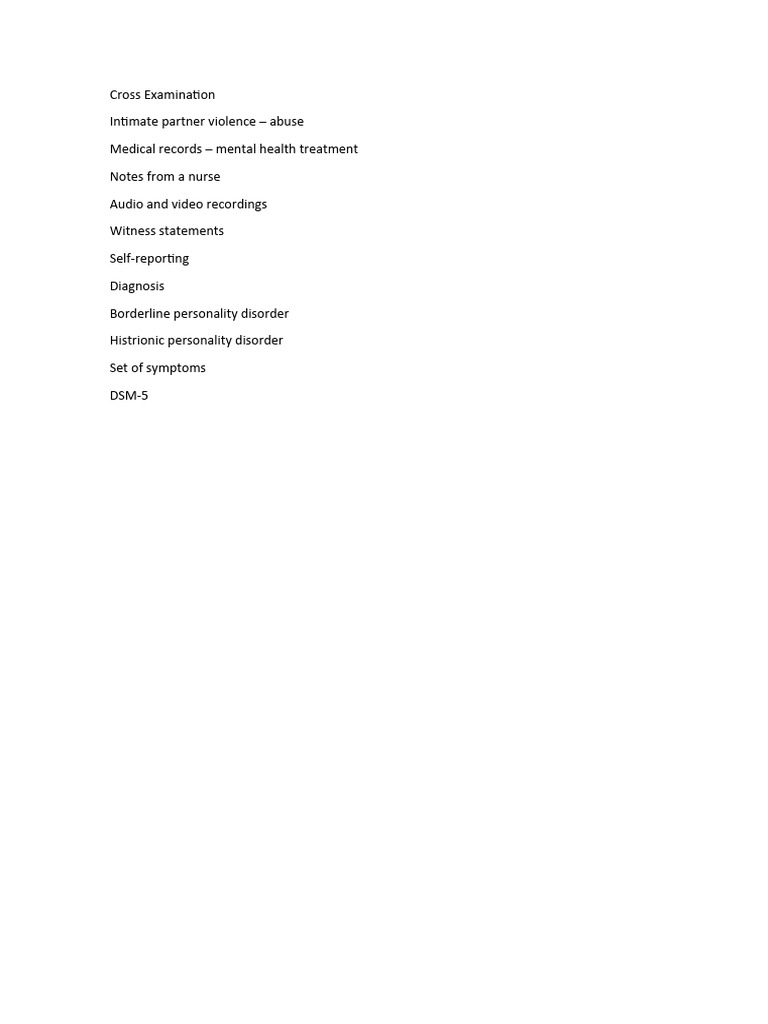 Cross Examination | PDF