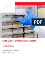 TSX Series Ultra Low Temperature Freezers Operating Manual