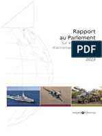 Rapport Au Parlement 2023 Sur Les Exportations D'armement de La France (07 2023)