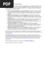 Civil Engineering Cover Letter Examples