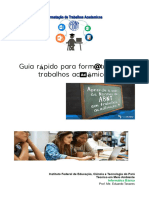 Guia para Formatação Textual de Trabalhos Acadêmicos