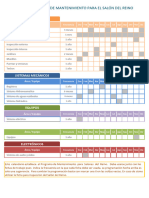 Programa Anual de Mantenimiento