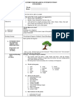 Sample Reading Intervention 2