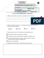 Evaluacion Quinto