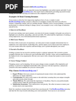 Examples of Headlines For Resumes