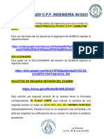 Comunicado 4Cpf I - 2023 Solicitud de 2da Rev. QMC