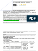 Matriz Investigación Individual Biologia