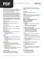 Veritas InfoScale 7.3 Fundamentals For UNIX Linux Admistration