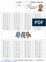 Multiplicação: Resolva As Expressões Matemáticas