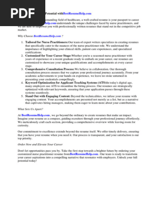 Sample Nurse Practitioner Cover Letter