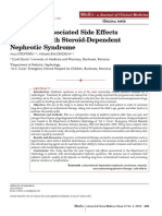 Treatment-Associated Side Effects in Patients With Steroid-Dependent Nephrotic Syndrome