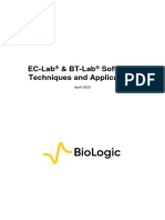 POTENCIOSTATO Manual EC-Lab Software Techniques and Applications