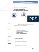 Efectos de La Responsabilidad Social en Las Organizaciones y Grupos de Interes