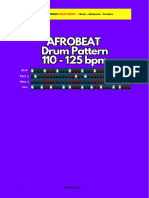 Sampley Drum Pattern Cheat Book