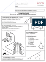 Examen Dibujo Técnico II de Navarra (Ordinaria de 2023) (WWW - Examenesdepau.com)