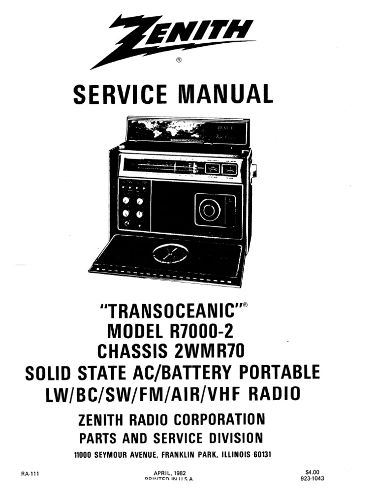 R7000 2 2WMR70. | PDF