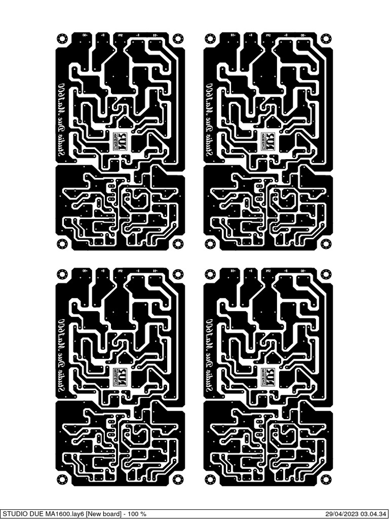 Studio Due Ma1600 | PDF