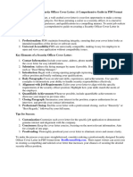 Security Officer Cover Letter PDF