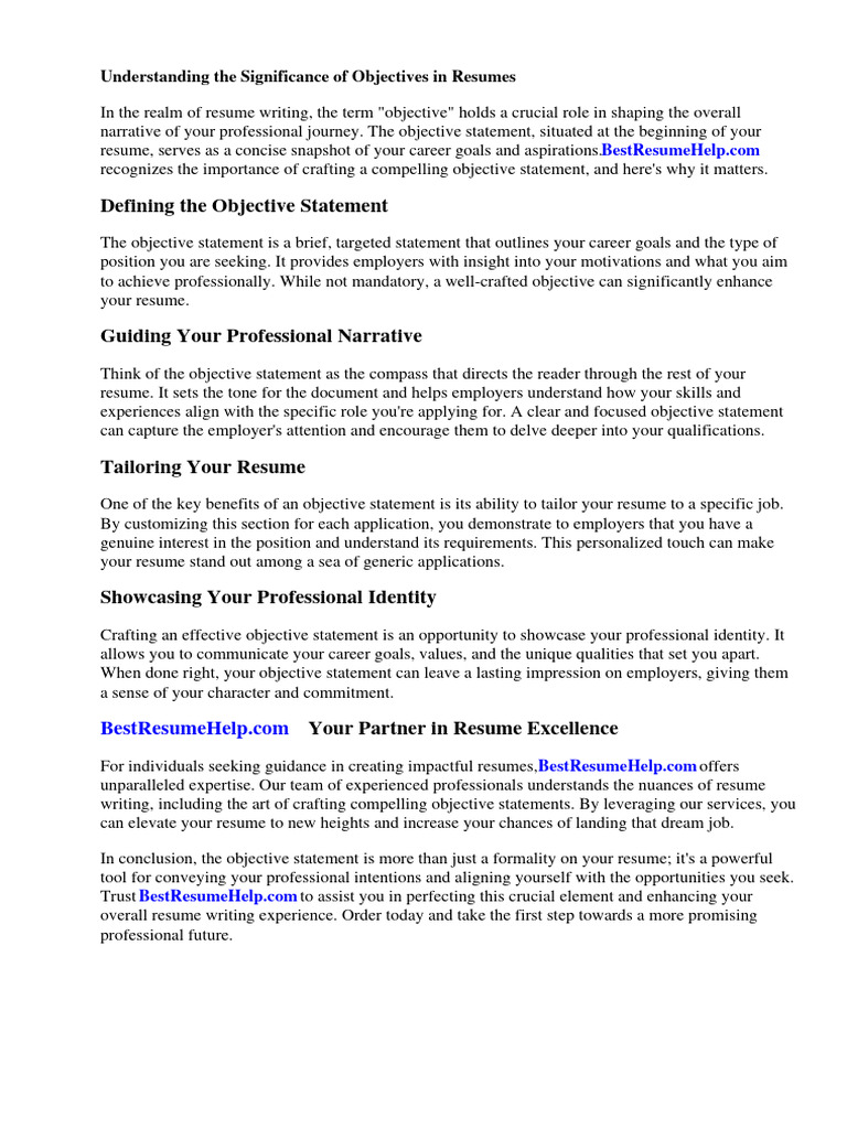 what-does-objective-mean-on-a-resume-pdf-r-sum-experience