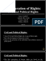 1st Generation of Rights