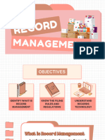 Record Management Ppt