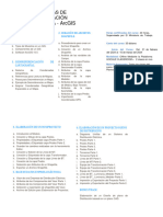 Sistemas de Información Geográfica - Arcgis