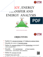 3 - Energy, Energy Transfer, Energy Analysis