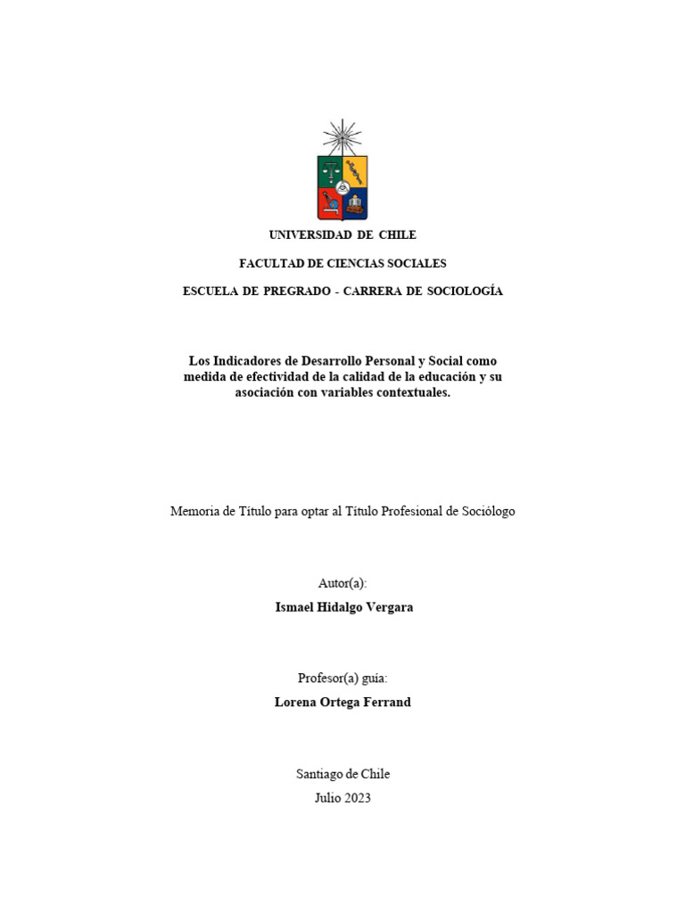 Indicadores de Desarrollo Personal y Social | PDF | Evaluación | Enseñando