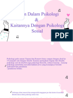 Kel 2 Aliran Dalam Psikologi & Kaitannya Dengan Psikologi Sosial