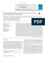 Paleotethyan Subduction Process Revealed From Triassic Blueschists in The Lancang Tectonic Belt of Southwest China - 2015 - Tectonophysics