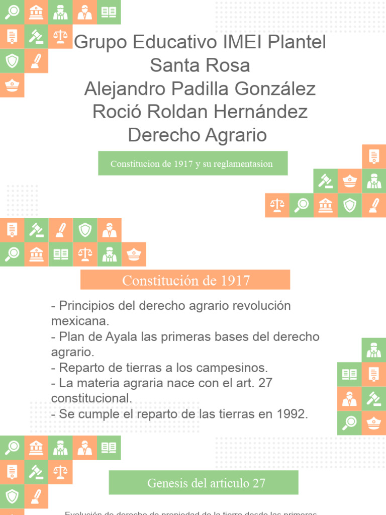 Legal Planning Meeting by Slidesgo PDF Dominio eminente Reforma