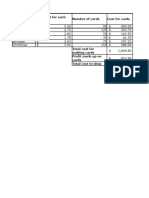 Spreedsheet Formulas Exercise