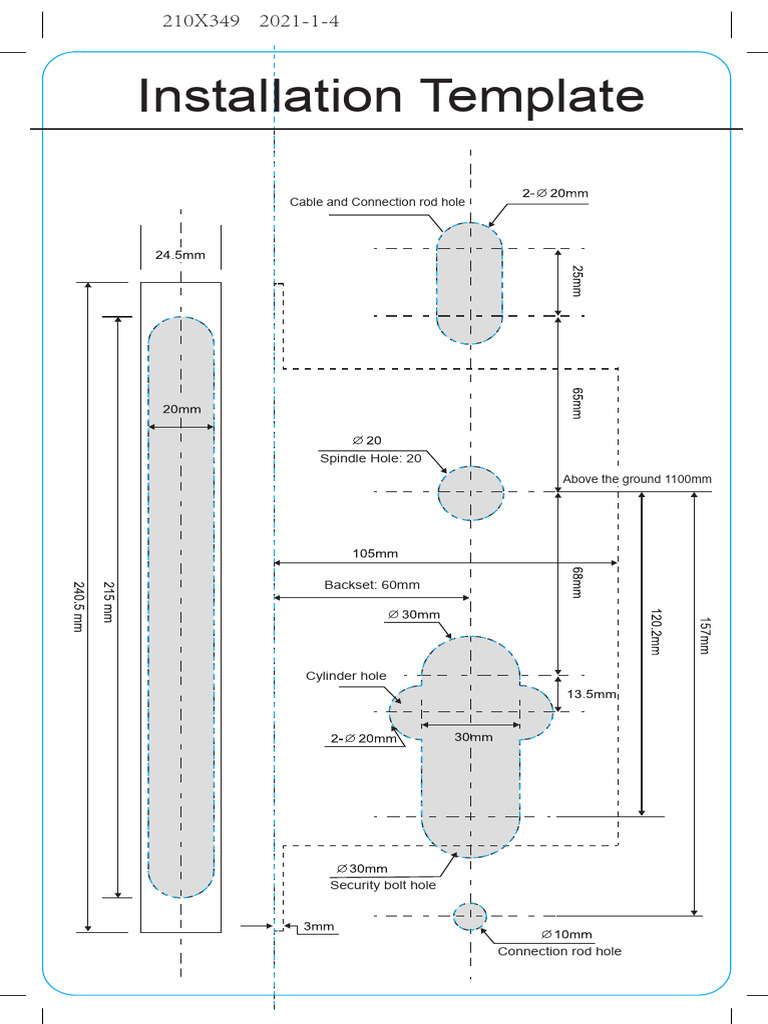 Installation Template Overview | PDF