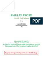 Memilih Fluid Packages