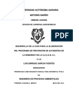 (1library - Co) Desarrollo de La Guía para La Elaboración Del Programa de Prevención de Accidentes de La Semarnat en
