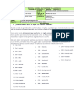 Inglés - Quinto - Sesión 1 - Periodo 2 - Fechas Importantes Del Año