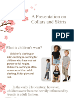 Garments Presentation About Skirts and Collars