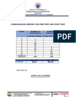 Consolidated Report For Pre