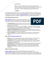 Resume For Job PDF