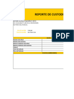 Reporte de Custodias