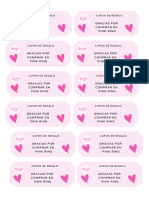 Pink Modern Love Coupons