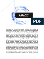 Analisis Sobre La Importancia de Los Medios de Comunicacion