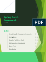 Apresentação Batch Framework