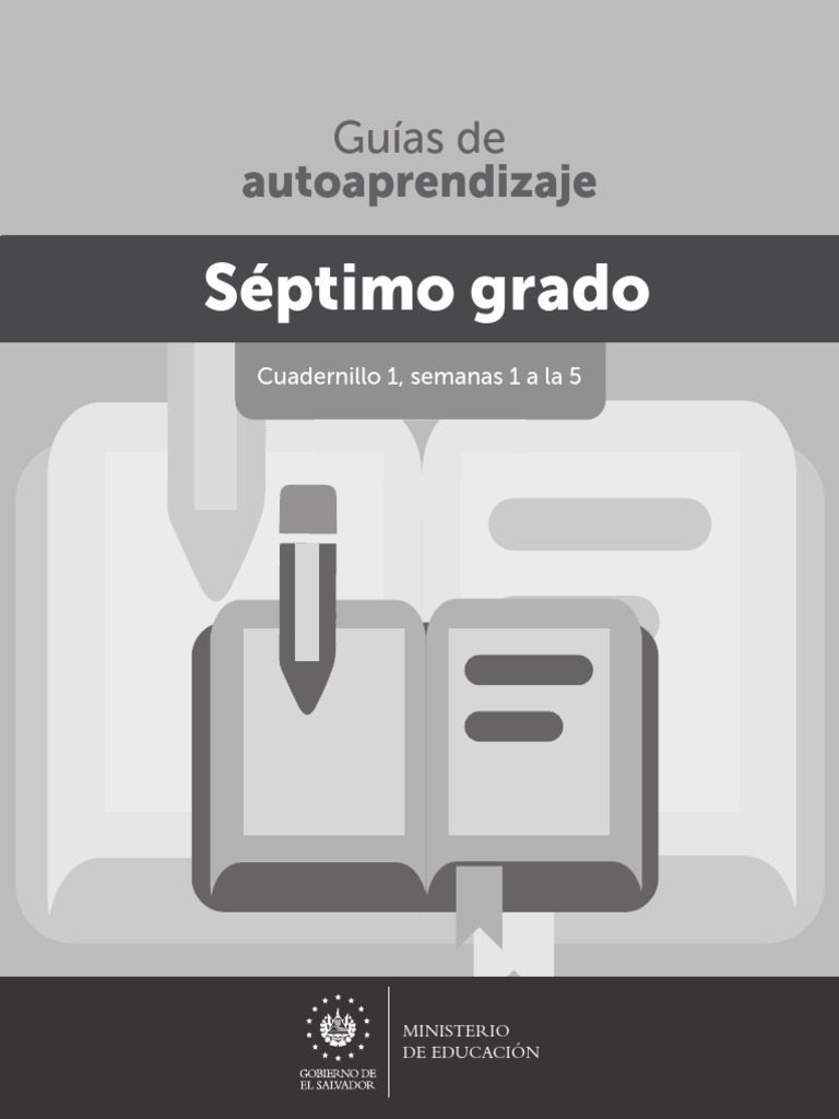 Septimo Grado Cuadernillo 1 S1 S5 Pdf Hipótesis Método Científico