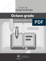 Octavo Grado Cuadernillo 1 S1 S5