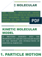 Kinetic Molecular Model