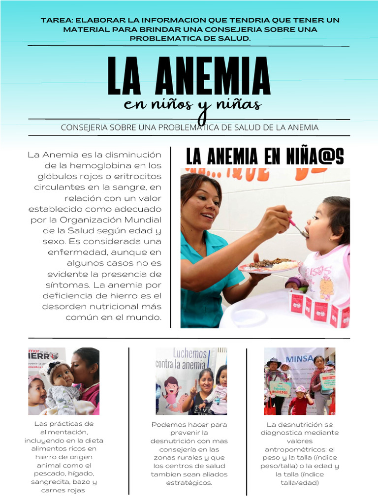 Prevención de la Anemia Infantil | PDF | Salud y bienestar