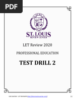 Test-Drill-II-Prof.-Ed Edited For PDF